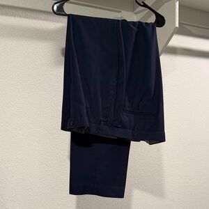 Men's Navy Dress Pants - 42W x 32 L